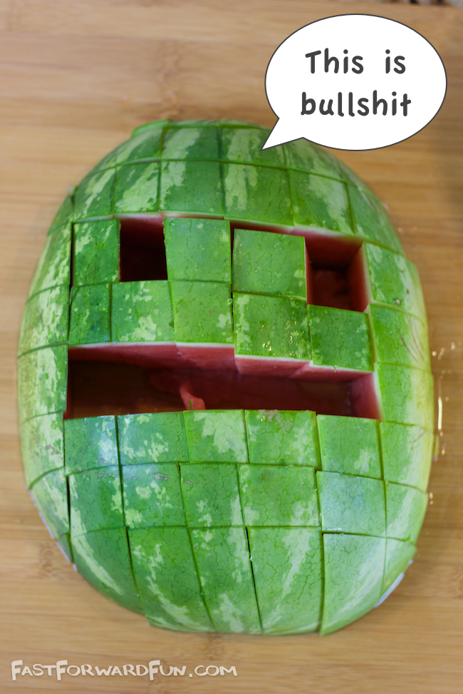 The best way to cut a watermelon for a party or picnic!