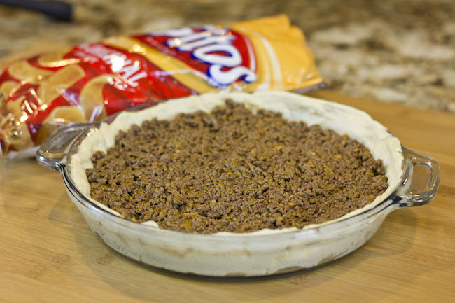 Frito Taco Pie made with Pillsbury Crescent rolls! (super fun video tutorial included)
