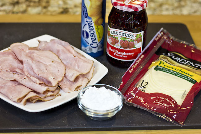 Monte Cristo Roll-Up Ingredients