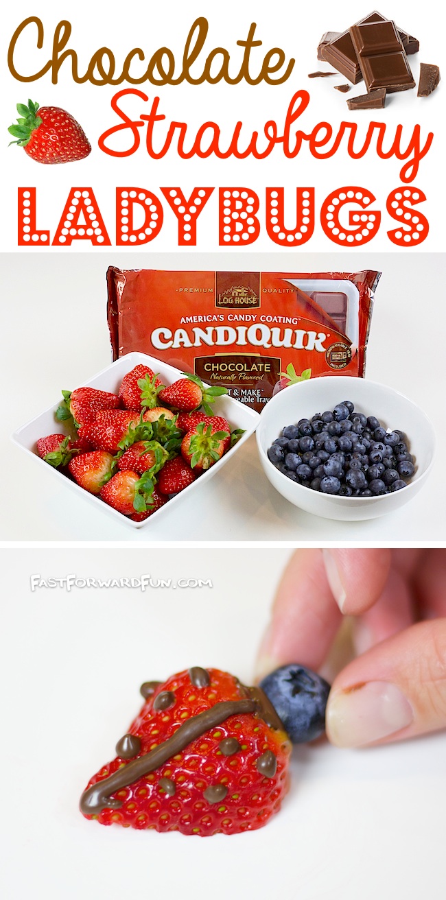 Cute and healthy snack idea for kids! Perfect for spring or even as a 4th of July snack.