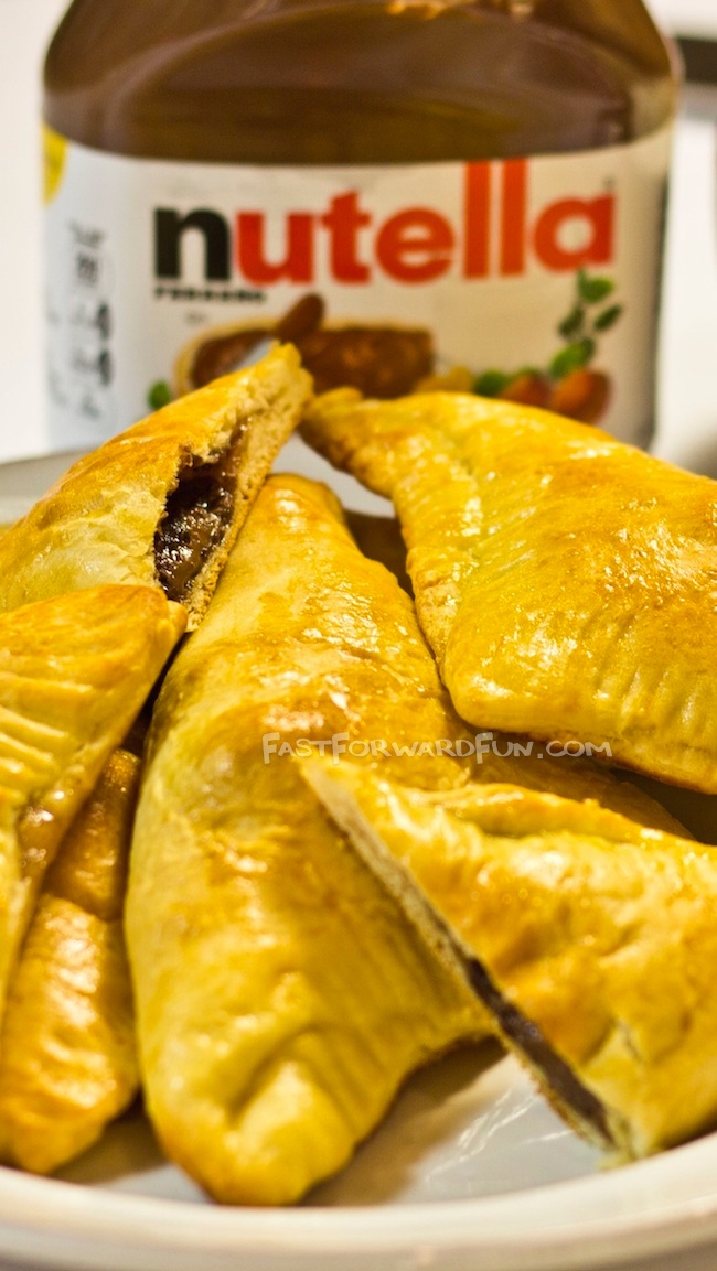 Easy Nutella Crescent Pockets -- SO easy!!! (Super fun video tutorial)