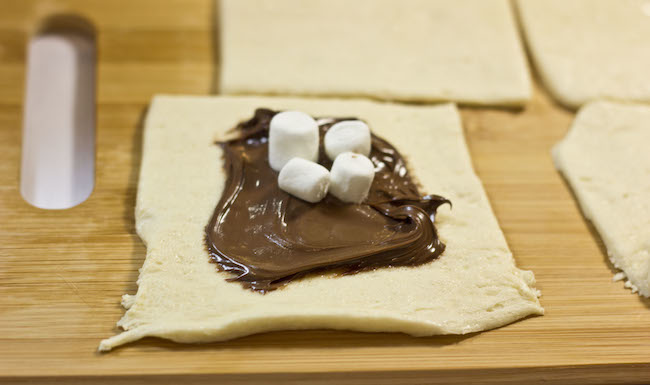 Nutella Pastry Pockets -- So easy and yummy!